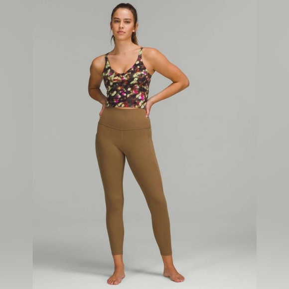 Lululemon Align Tank Top in Soft Focus Splatter Green Multi - Picture 2 of 6